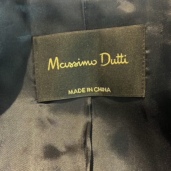 Massimo Blue Silk Jacket - Picture 13 of 17